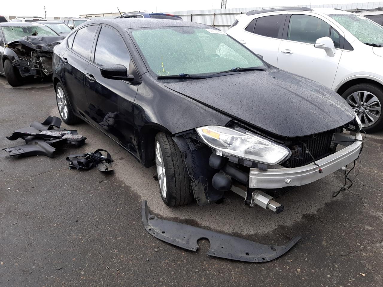 DODGE DART SXT 2013 with VIN 1C3CDFBH9DD134144 - Photo from auction