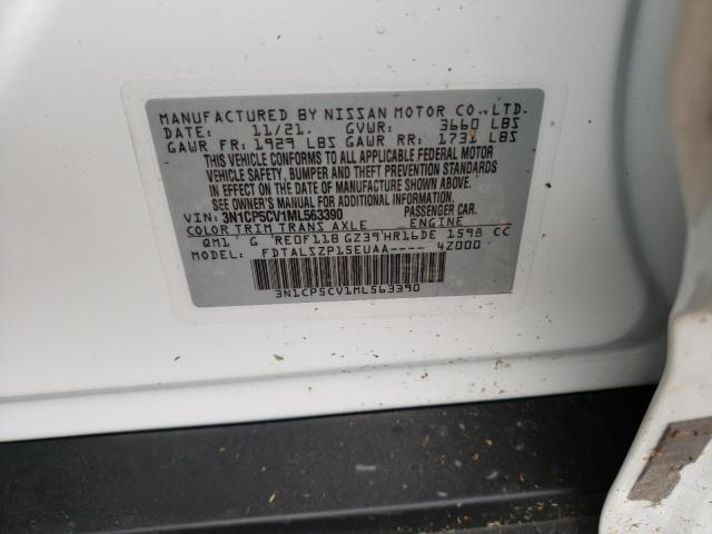 Photo 10 from auction – 2021 NISSAN KICKS S with VIN 3N1CP5CV1ML563390