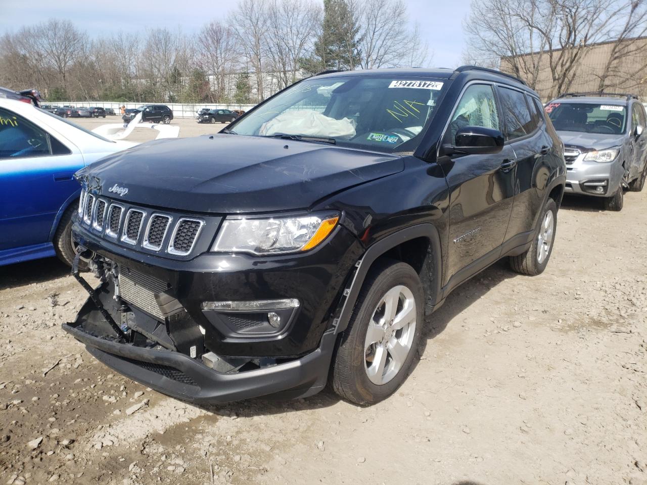 Фото 2 с аукциона – 2021 JEEP COMPASS LA с VIN 3C4NJDBB0MT584241