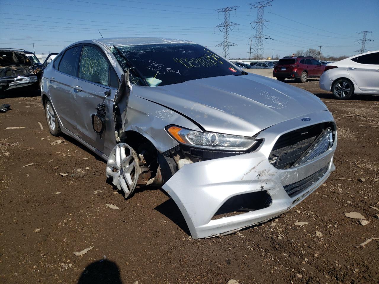 Photo 1 from auction – 2016 FORD FUSION SE with VIN 1FA6P0H71G5105804