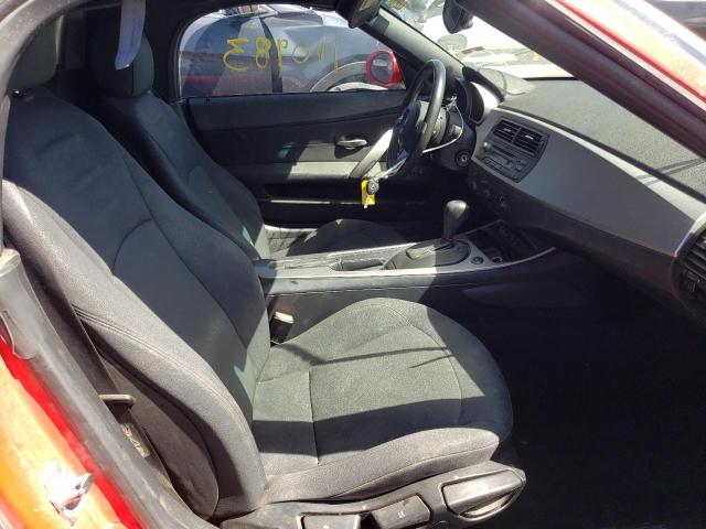 Снимка 5 от търг – 2005 BMW Z4 2.5 с VIN 4USBT33585LS54435