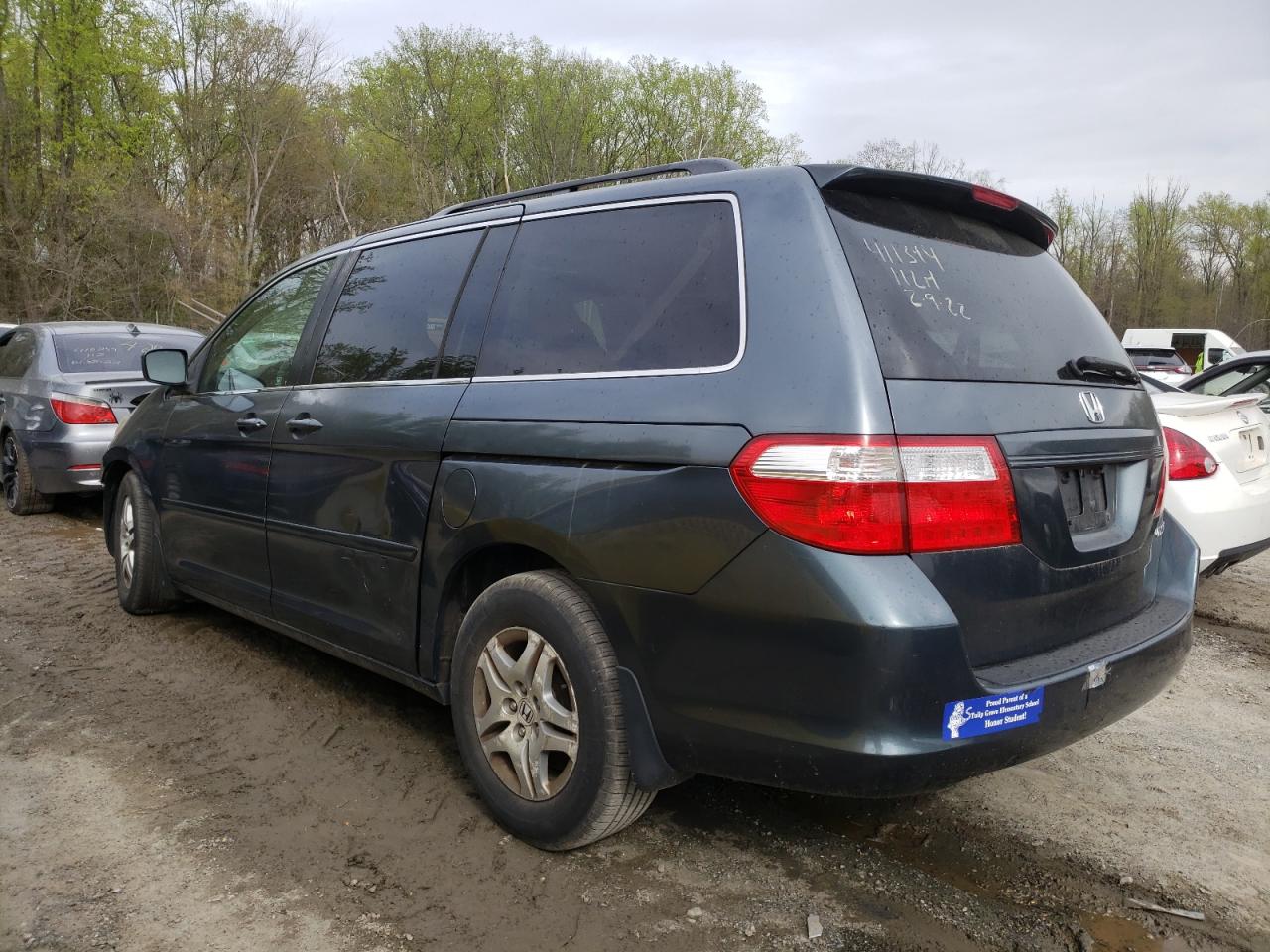 Photo 3 from auction – 2005 HONDA ODYSSEY EX with VIN 5FNRL38615B422263