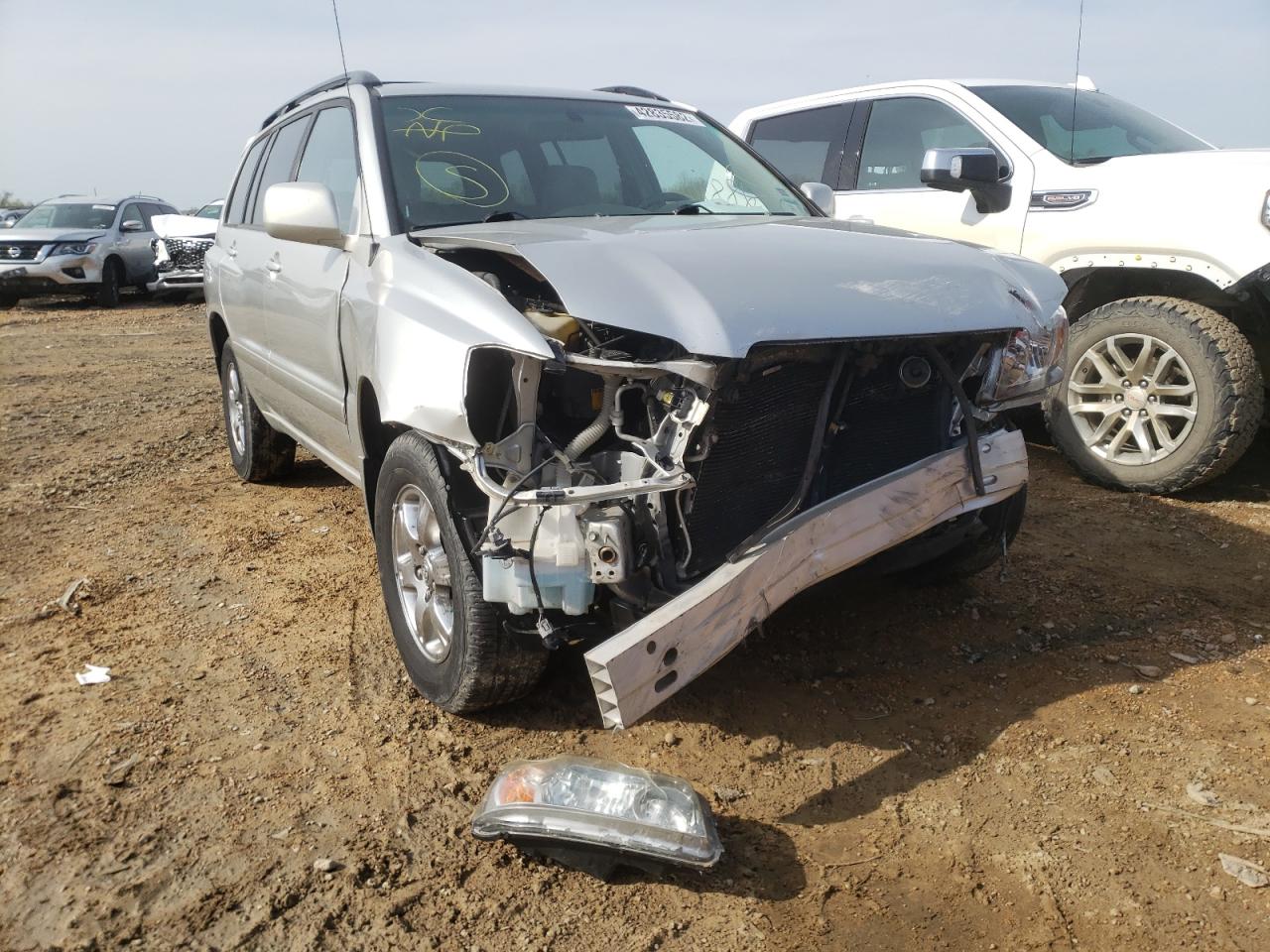 TOYOTA HIGHLANDER 2007 with VIN JTEEP21A970214012 - Photo from auction