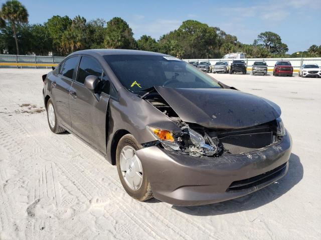 Photo 1 from auction – 2012 HONDA CIVIC LX with VIN 2HGFB2F58CH560059