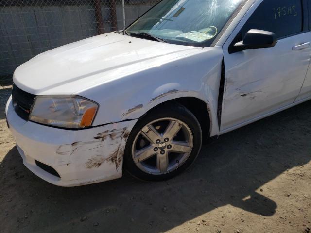 Photo 9 from auction – 2013 DODGE AVENGER SE with VIN 1C3CDZAB7DN607452