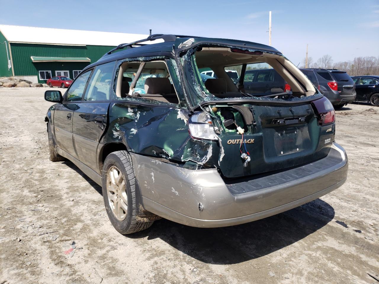 Photo 3 from auction – 2003 SUBARU LEGACY OUT with VIN 4S3BH675837635954