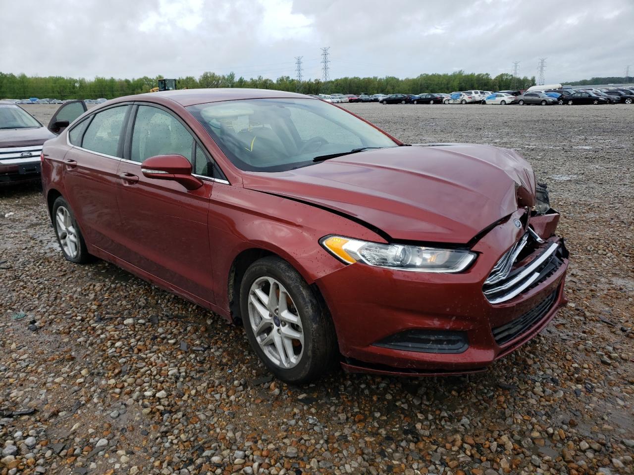 FORD FUSION SE 2014 with VIN 3FA6P0HD3ER282032 - Photo from auction