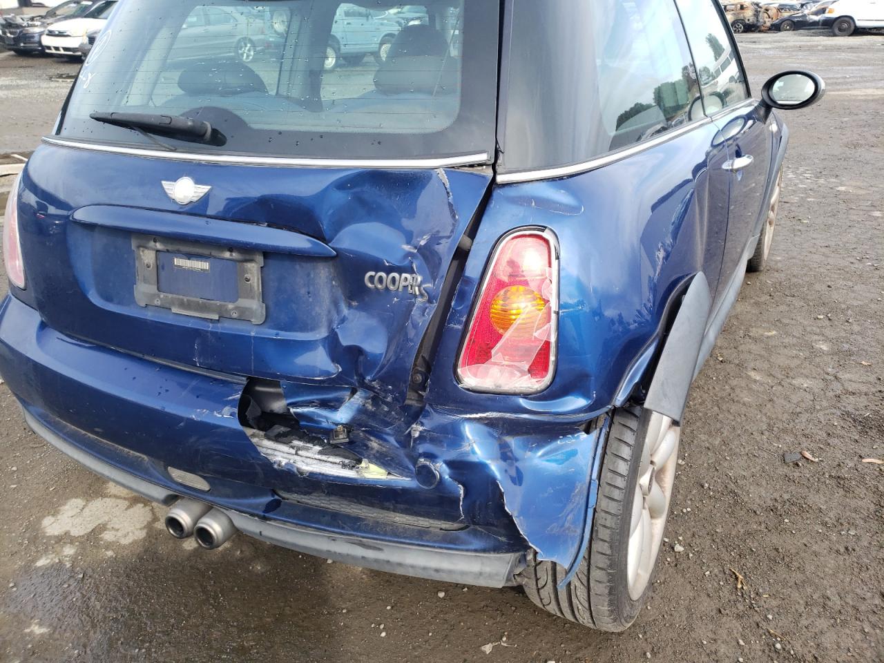 Photo 9 from auction – 2003 MINI COOPER S with VIN WMWRE33443TD61002