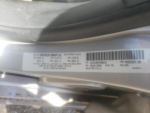 Photo 10 from auction – 2015 CHRYSLER 200 LIMITE with VIN 1C3CCCAB3FN596310