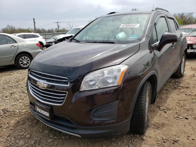 Photo 2 from auction – 2015 CHEVROLET TRAX 1LT with VIN KL7CJRSB7FB117761