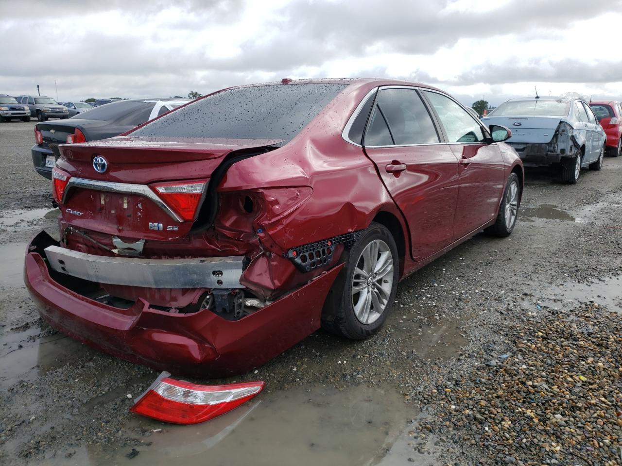 Photo 4 from auction – 2016 TOYOTA CAMRY HYBR with VIN 4T1BD1FK3GU191018