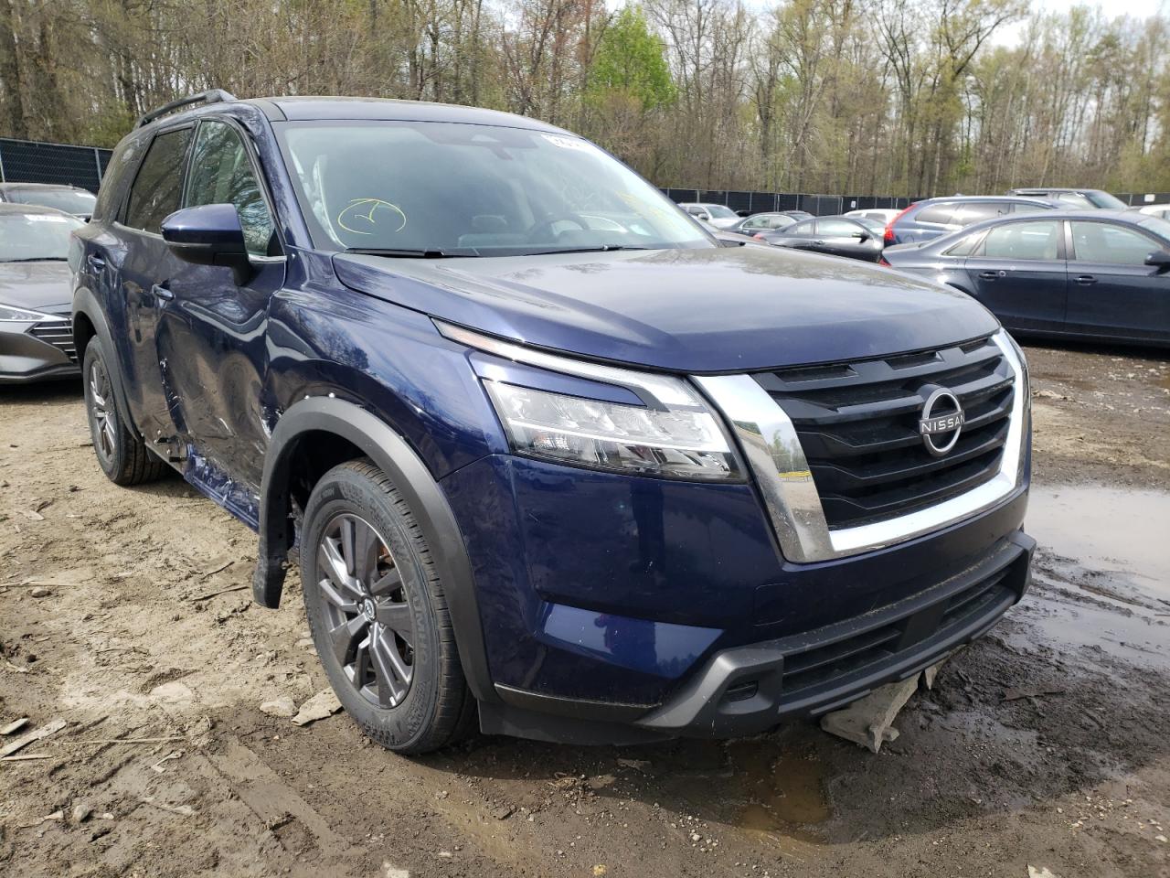 NISSAN PATHFINDER 2022 with VIN 5N1DR3BA4NC229099 - Photo from auction