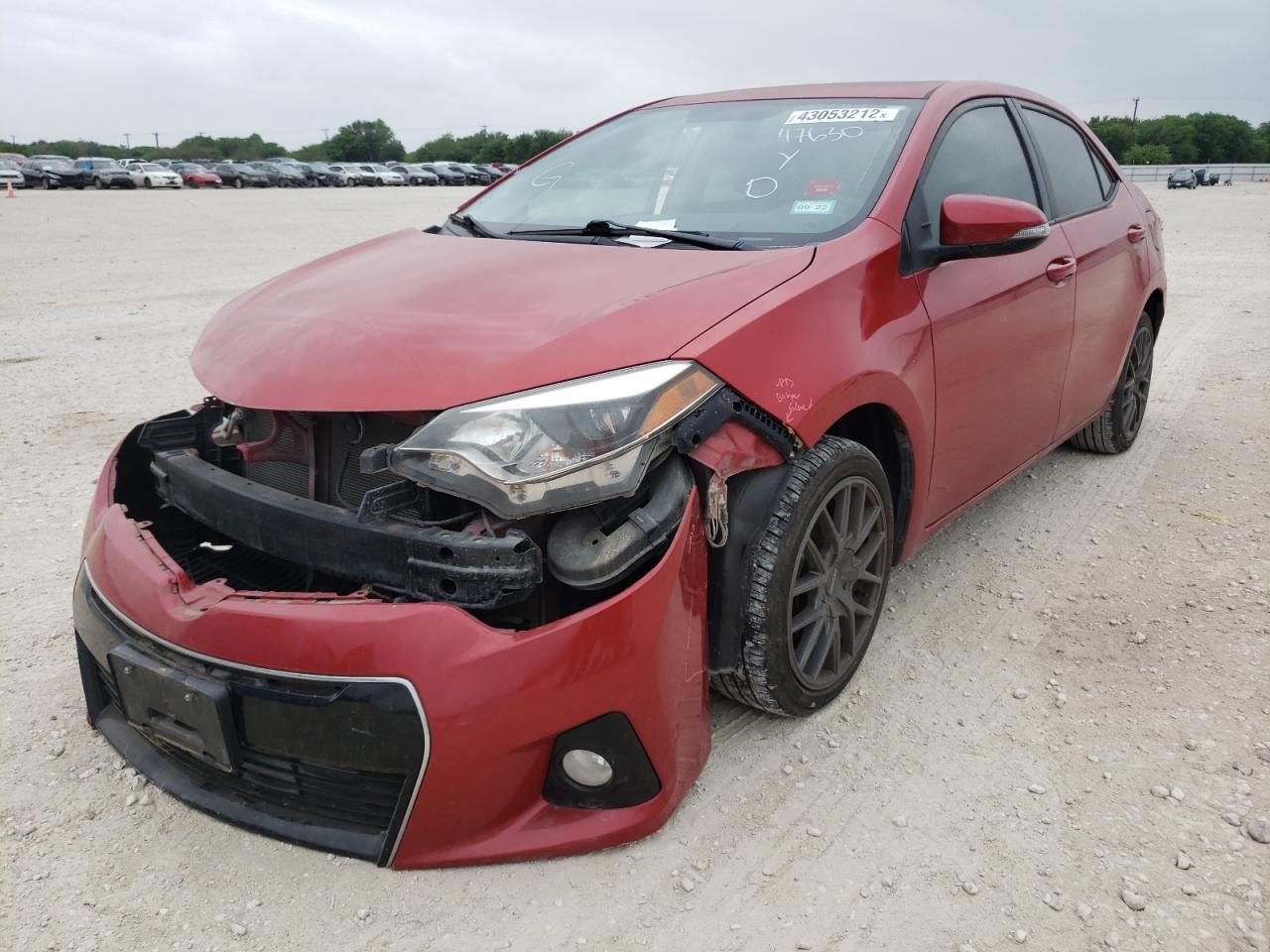 Photo 2 from auction – 2016 TOYOTA COROLLA L with VIN 5YFBURHE0GP393225