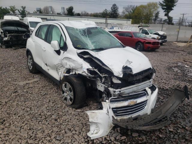 CHEVROLET TRAX LS 2016 with VIN KL7CJKSB9GB504871 - Photo from auction