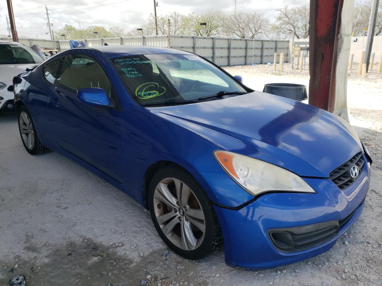 Photo 1 from auction – 2011 HYUNDAI GENESIS CO with VIN KMHHT6KD2BU061144