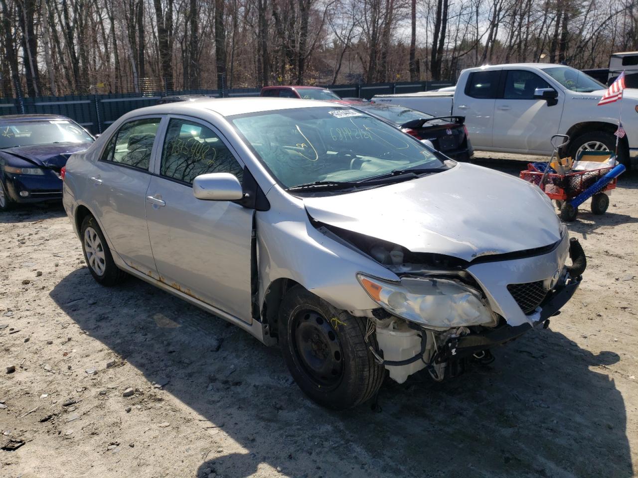 Photo 1 from auction – 2009 TOYOTA COROLLA BA with VIN JTDBL40E099082632