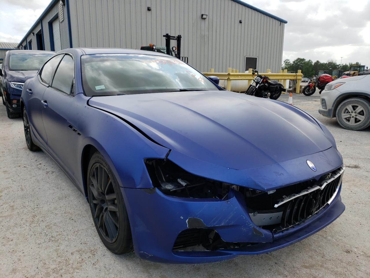 Photo 1 from auction – 2014 MASERATI GHIBLI with VIN ZAM57XSA7E1088736