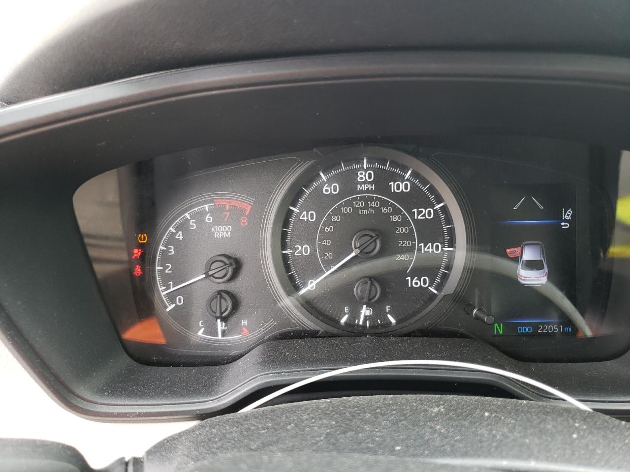 Photo 8 from auction – 2021 TOYOTA COROLLA L with VIN JTDDPMAE1MJ172116