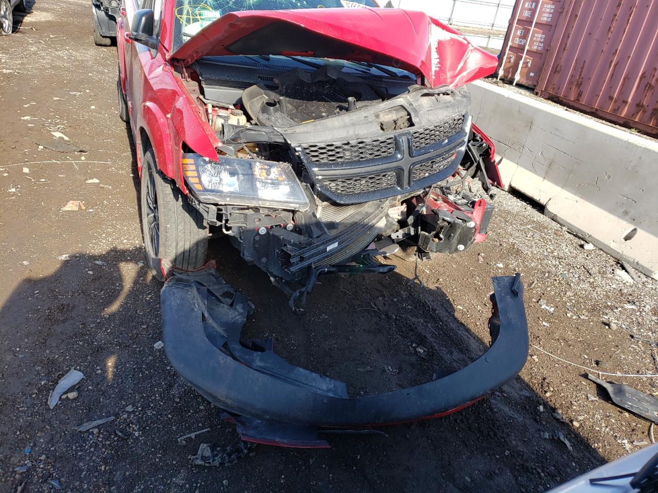 Photo 9 from auction – 2018 DODGE JOURNEY SE with VIN 3C4PDDAG2JT477622
