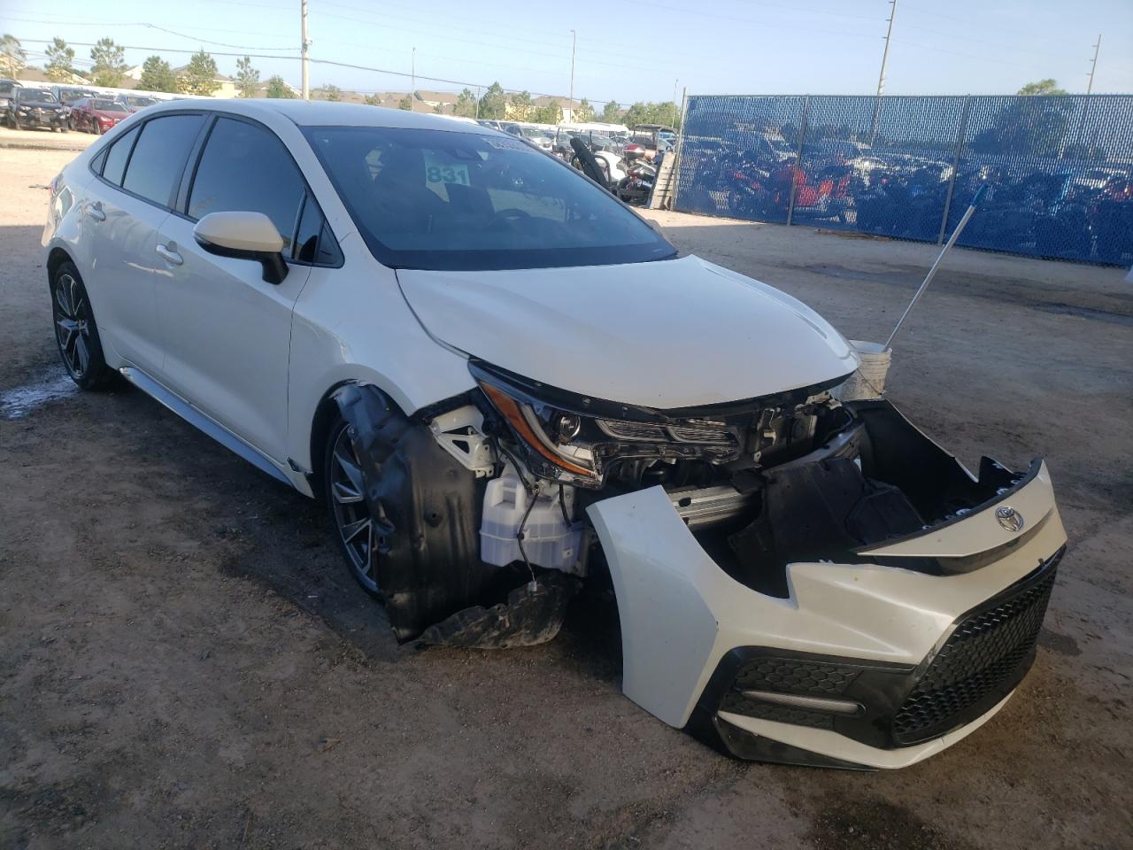 Photo 1 from auction – 2020 TOYOTA COROLLA SE with VIN 5YFS4RCE2LP009480