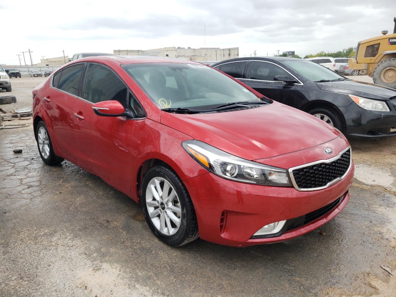 KIA FORTE LX 2017 with VIN 3KPFL4A73HE116249 - Photo from auction