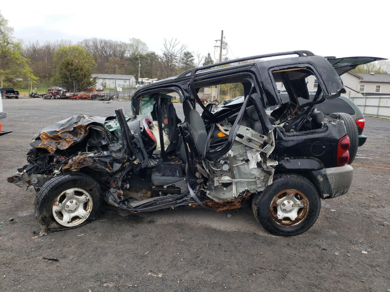 Photo 20 from auction – 2007 JEEP LIBERTY SP with VIN 1J4GL48K27W573258