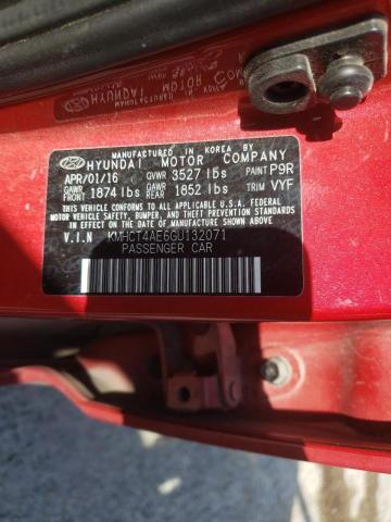 Photo 10 from auction – 2016 HYUNDAI ACCENT SE with VIN KMHCT4AE6GU132071