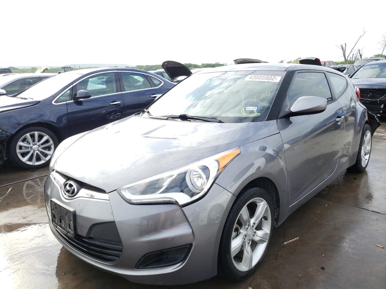 Photo 2 from auction – 2014 HYUNDAI VELOSTER with VIN KMHTC6AD0EU191360