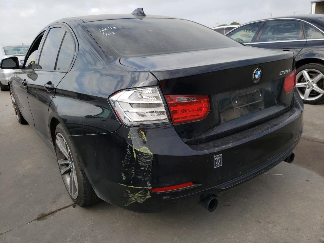 Photo 3 from auction – 2013 BMW 335 I with VIN WBA3A9G52DNP37349