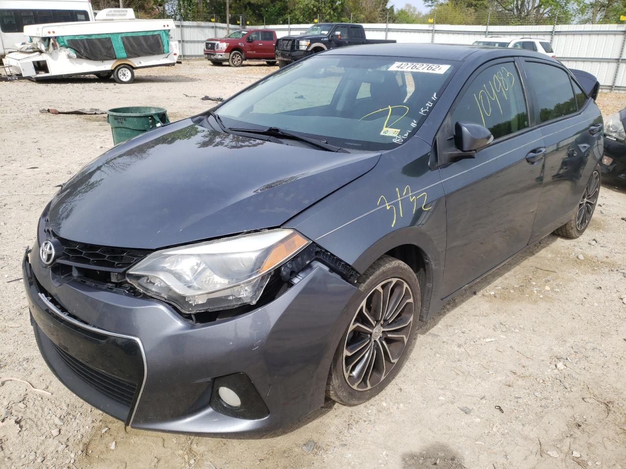 Photo 2 from auction – 2016 TOYOTA COROLLA L with VIN 2T1BURHE9GC698044