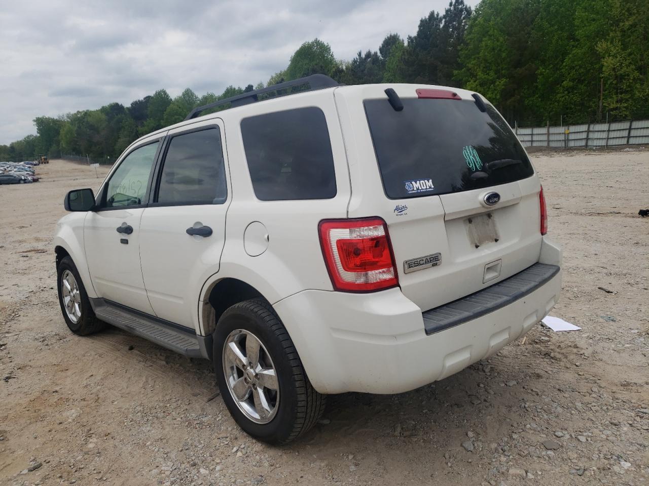 Photo 3 from auction – 2011 FORD ESCAPE XLT with VIN 1FMCU0D7XBKC21648