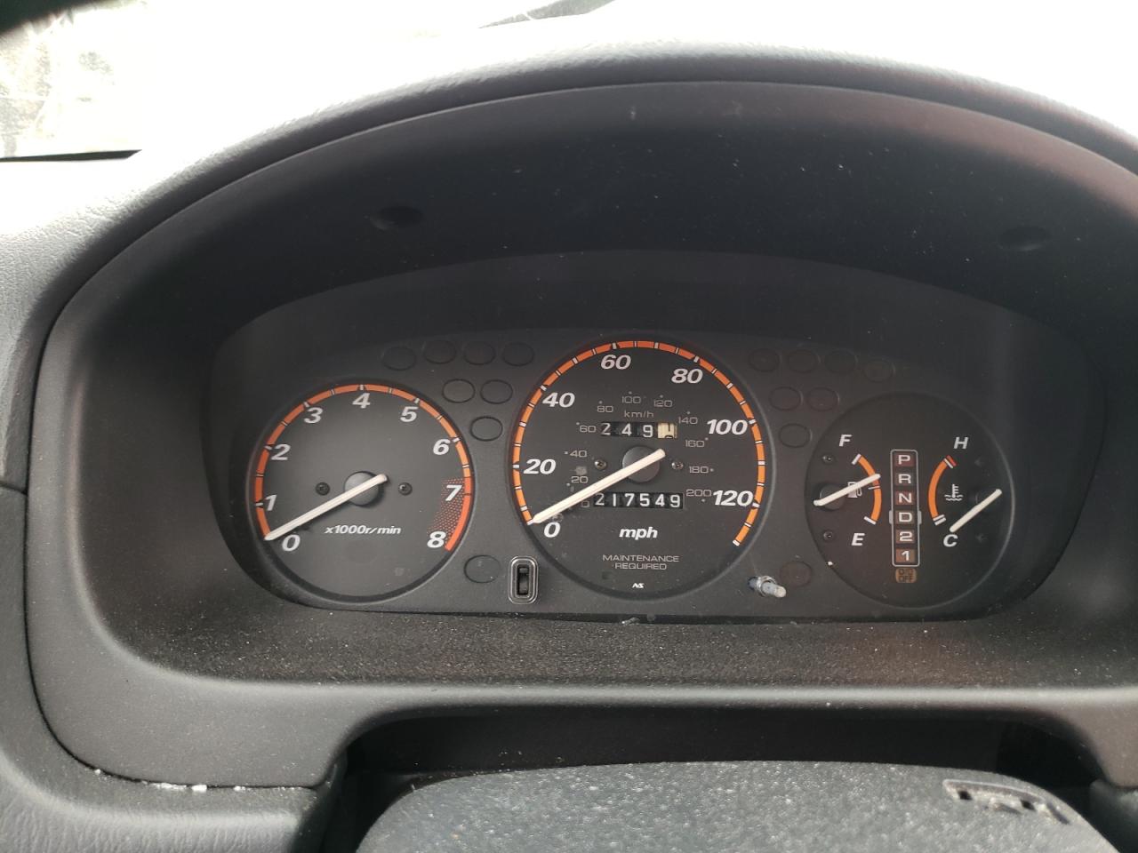 Photo 8 from auction – 2001 HONDA CR-V SE with VIN JHLRD18771S018023