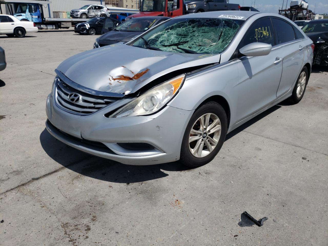 Photo 2 from auction – 2012 HYUNDAI SONATA GLS with VIN 5NPEB4AC7CH413170