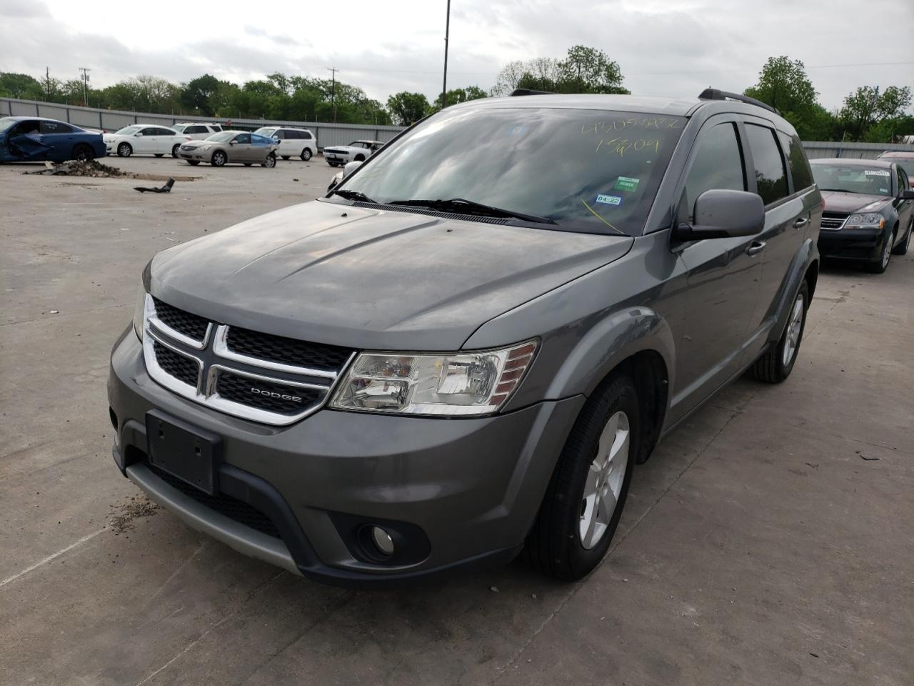 Photo 2 from auction – 2012 DODGE JOURNEY SX with VIN 3C4PDCBG3CT159309