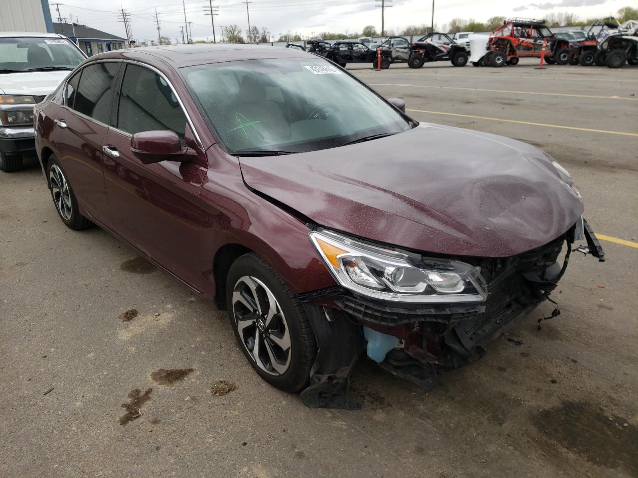 Photo 1 from auction – 2017 HONDA ACCORD EXL with VIN 1HGCR3F81HA041116