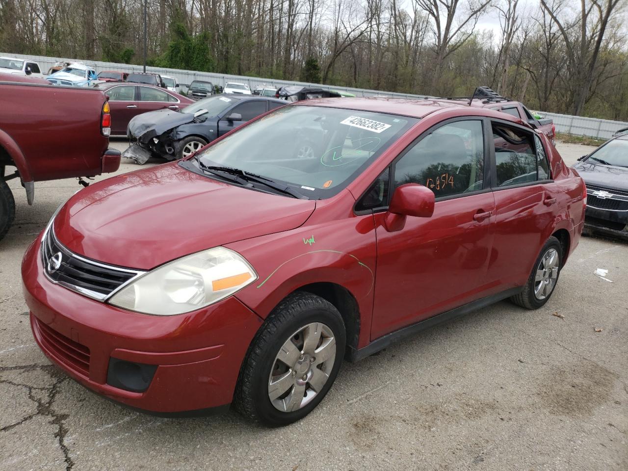 Photo 2 from auction – 2010 NISSAN VERSA S with VIN 3N1BC1AP3AL402118