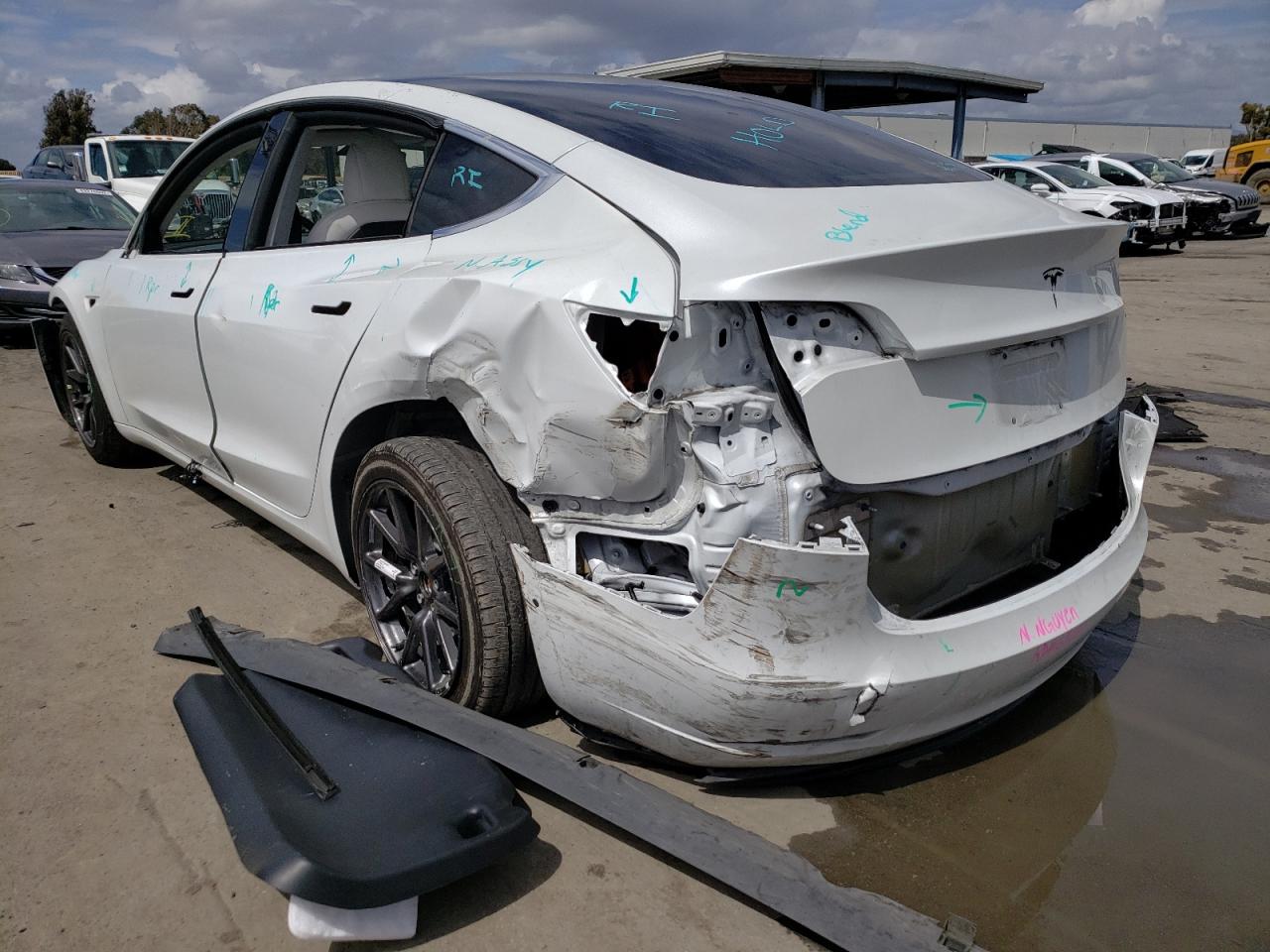 Photo 9 from auction – 2018 TESLA MODEL 3 with VIN 5YJ3E1EAXJF168849