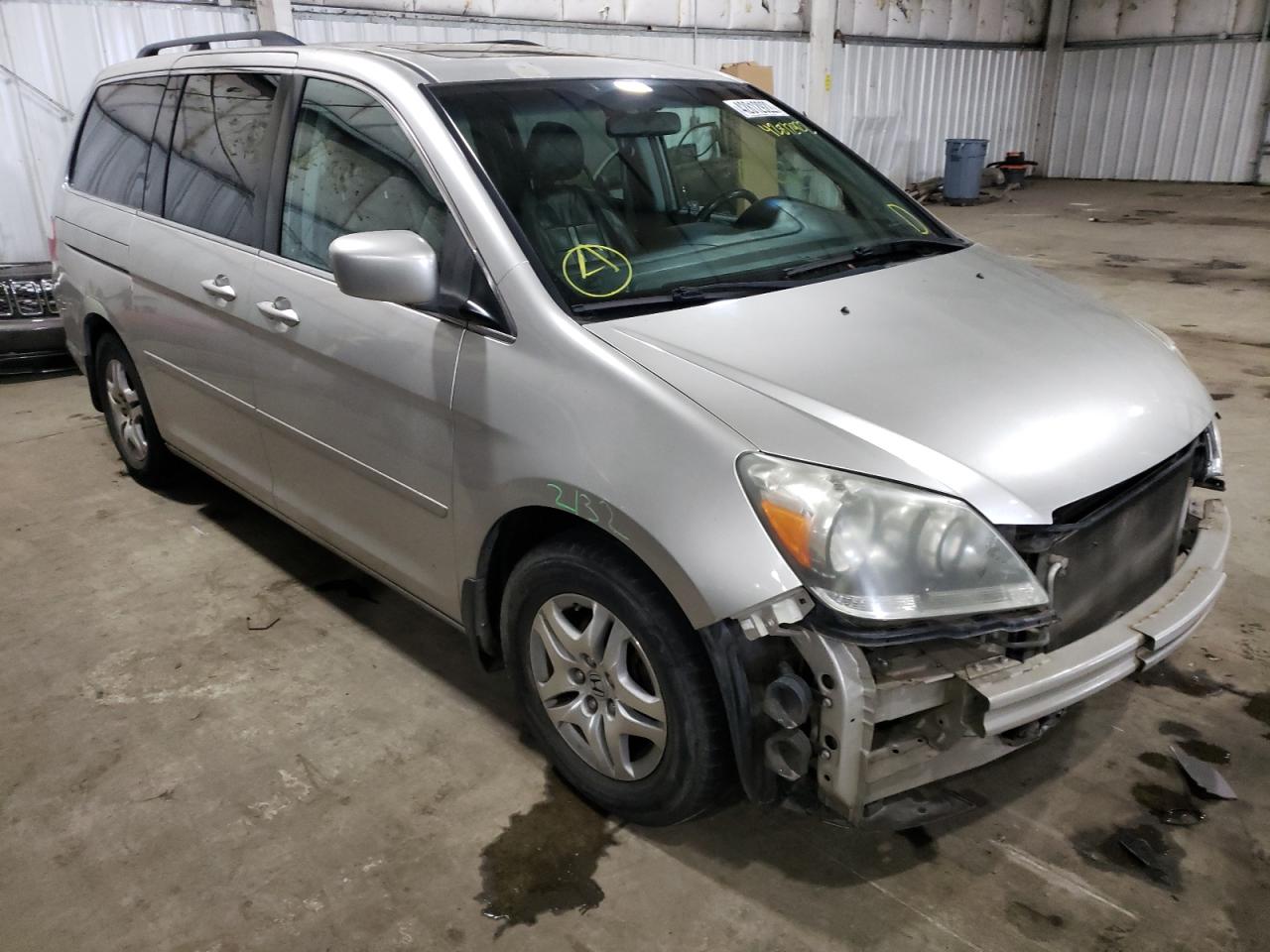 Photo 1 from auction – 2007 HONDA ODYSSEY EX with VIN 5FNRL38777B112887