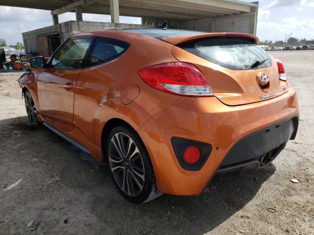 Photo 3 from auction – 2016 HYUNDAI VELOSTER T with VIN KMHTC6AE2GU304298