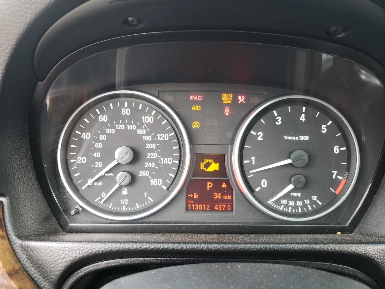 Photo 8 from auction – 2007 BMW 328 XI with VIN WBAVC93547K034432