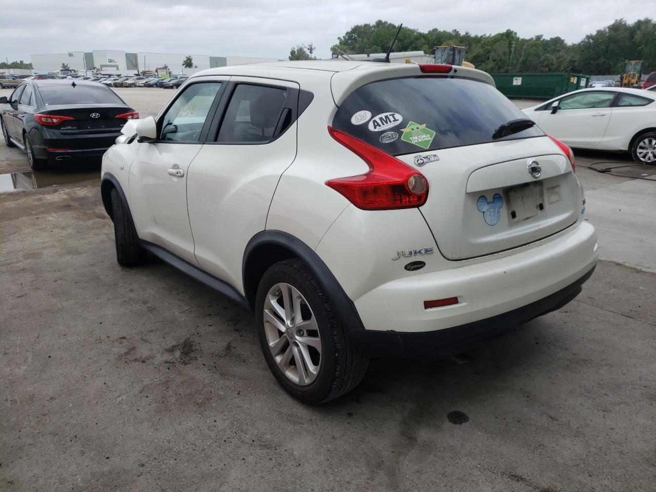 Photo 3 from auction – 2013 NISSAN JUKE S with VIN JN8AF5MR0DT209272