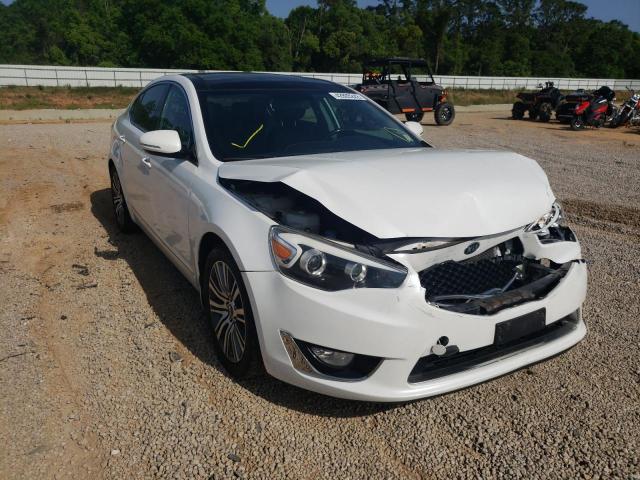 KIA CADENZA PR 2014 with VIN KNALN4D73E5137342 - Photo from auction