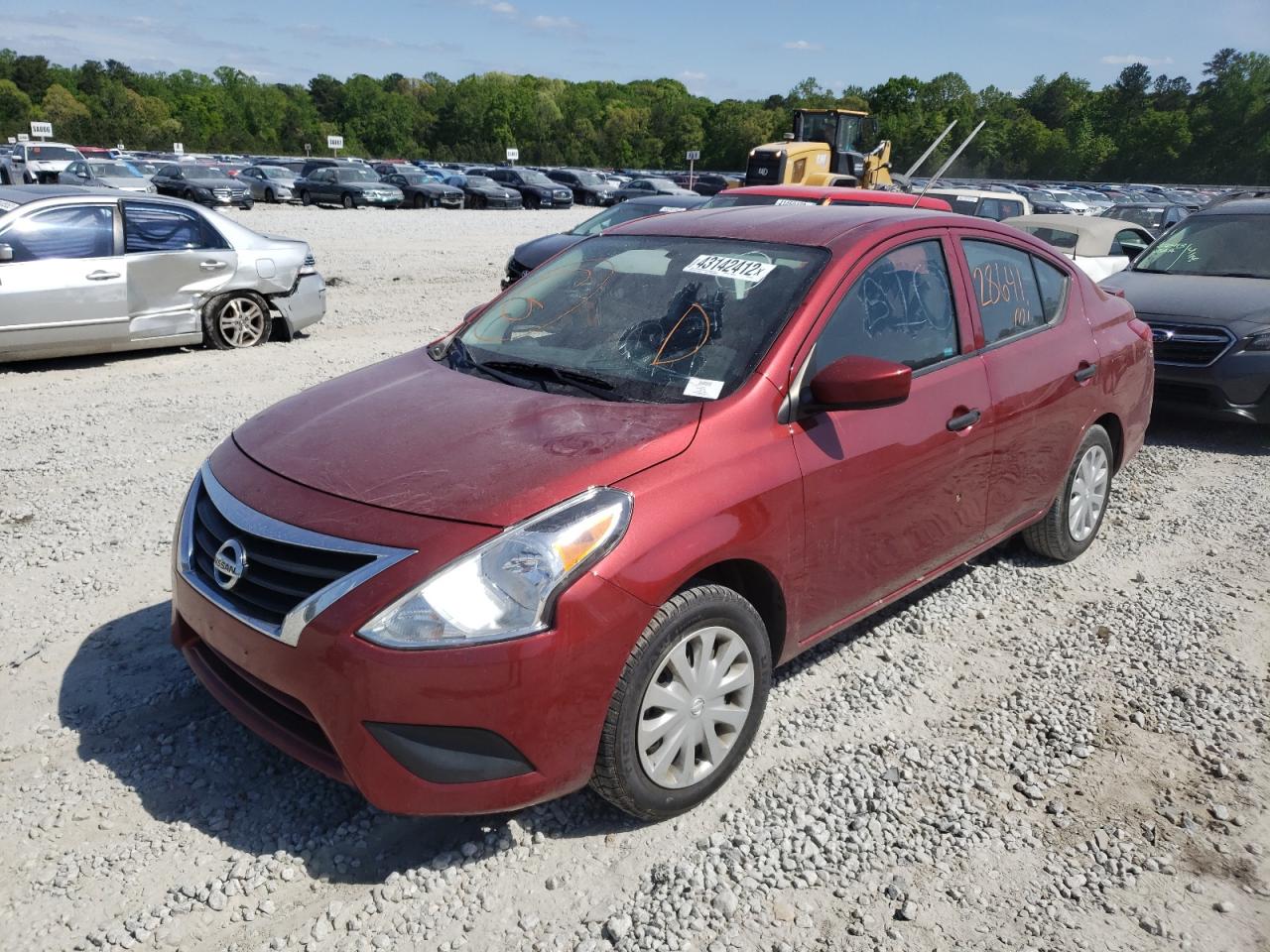 Photo 2 from auction – 2019 NISSAN VERSA with VIN 3N1CN7AP9KL814675