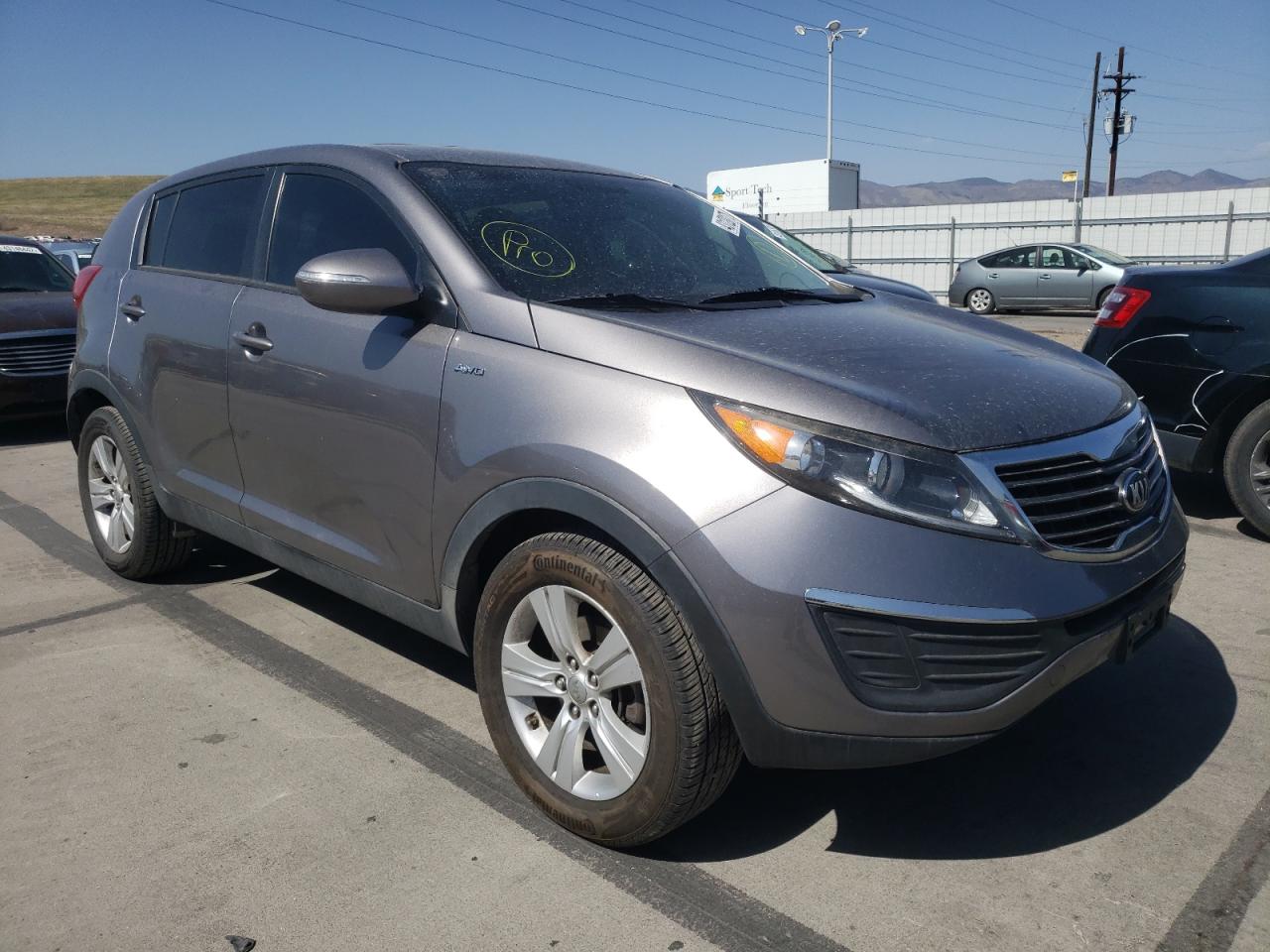 KIA SPORTAGE L 2013 with VIN KNDPBCA28D7366053 - Photo from auction