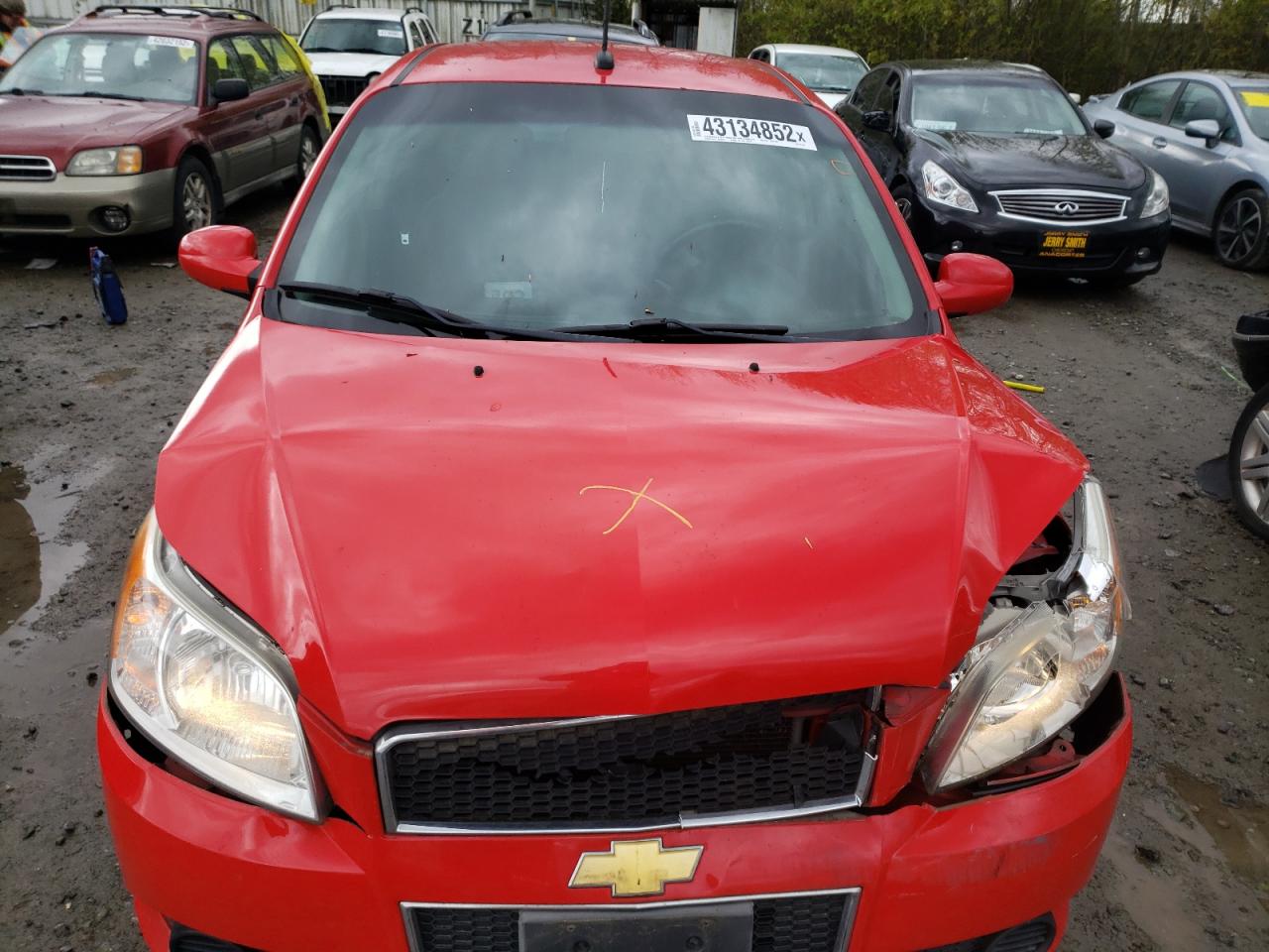 Photo 7 from auction – 2009 CHEVROLET AVEO LS with VIN KL1TD66E89B667351