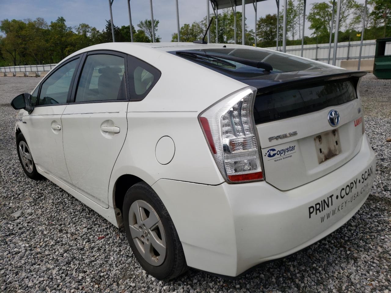 Photo 3 from auction – 2010 TOYOTA PRIUS with VIN JTDKN3DU7A1257466