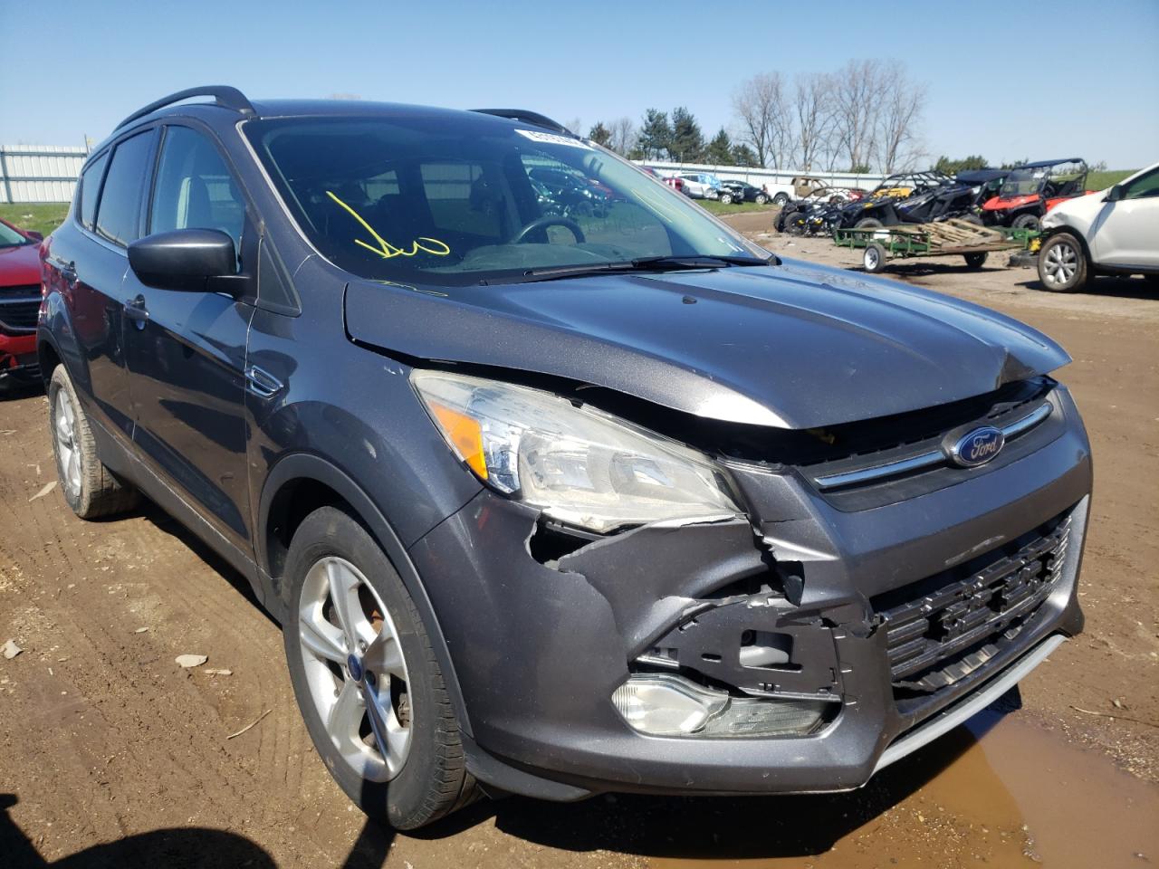 FORD ESCAPE SE 2014 with VIN 1FMCU0GX7EUD84083 - Photo from auction