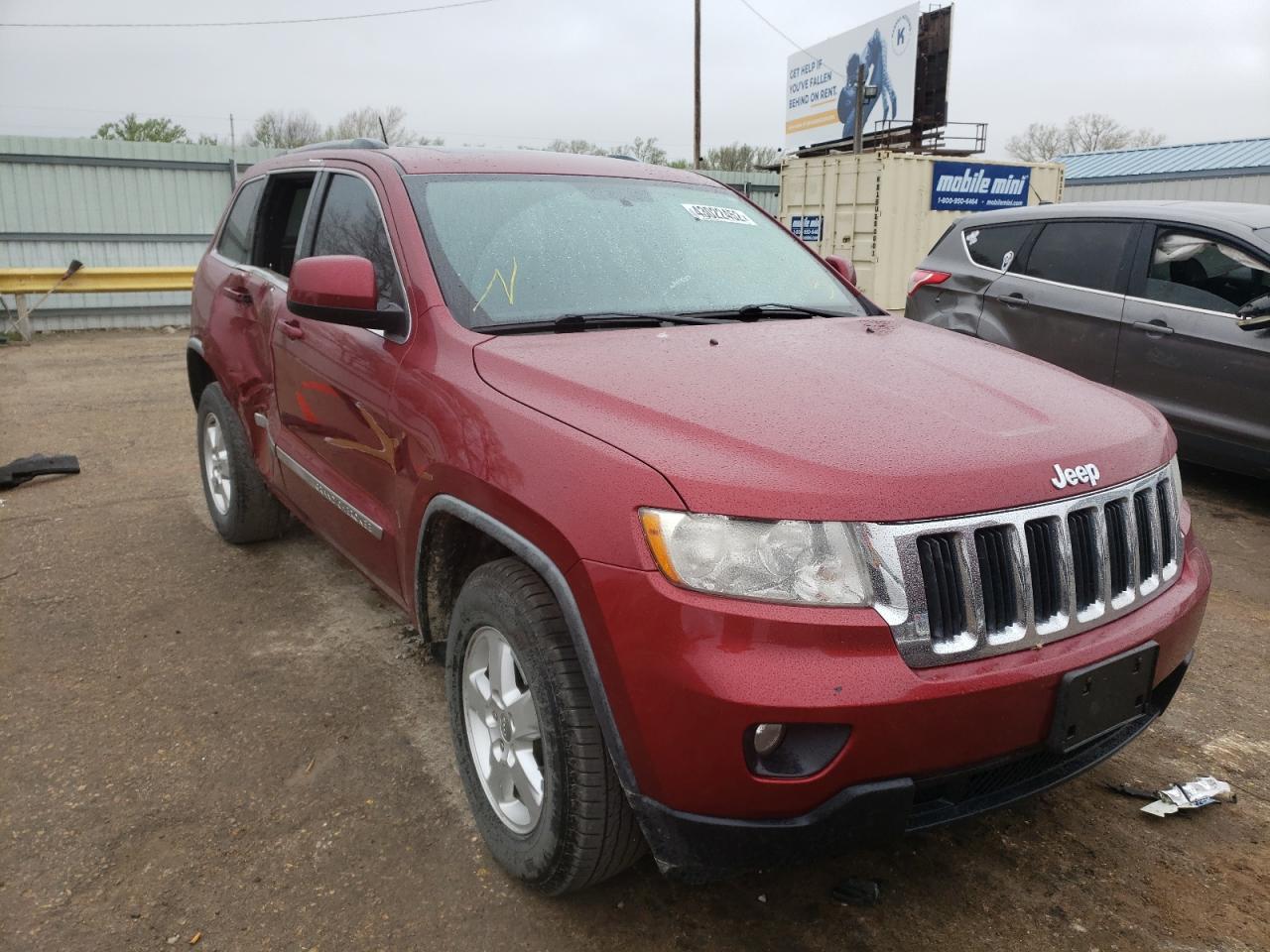 Photo 1 from auction – 2012 JEEP GRAND CHER with VIN 1C4RJFAG0CC135081