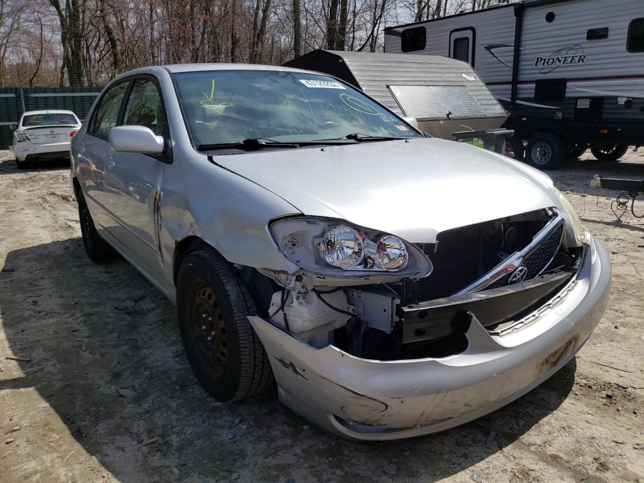 TOYOTA COROLLA CE 2008 with VIN 2T1BR30E68C873779 - Photo from auction
