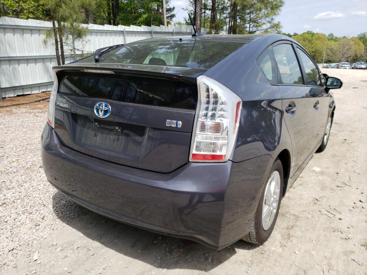 Photo 4 from auction – 2011 TOYOTA PRIUS with VIN JTDKN3DU6B0277666